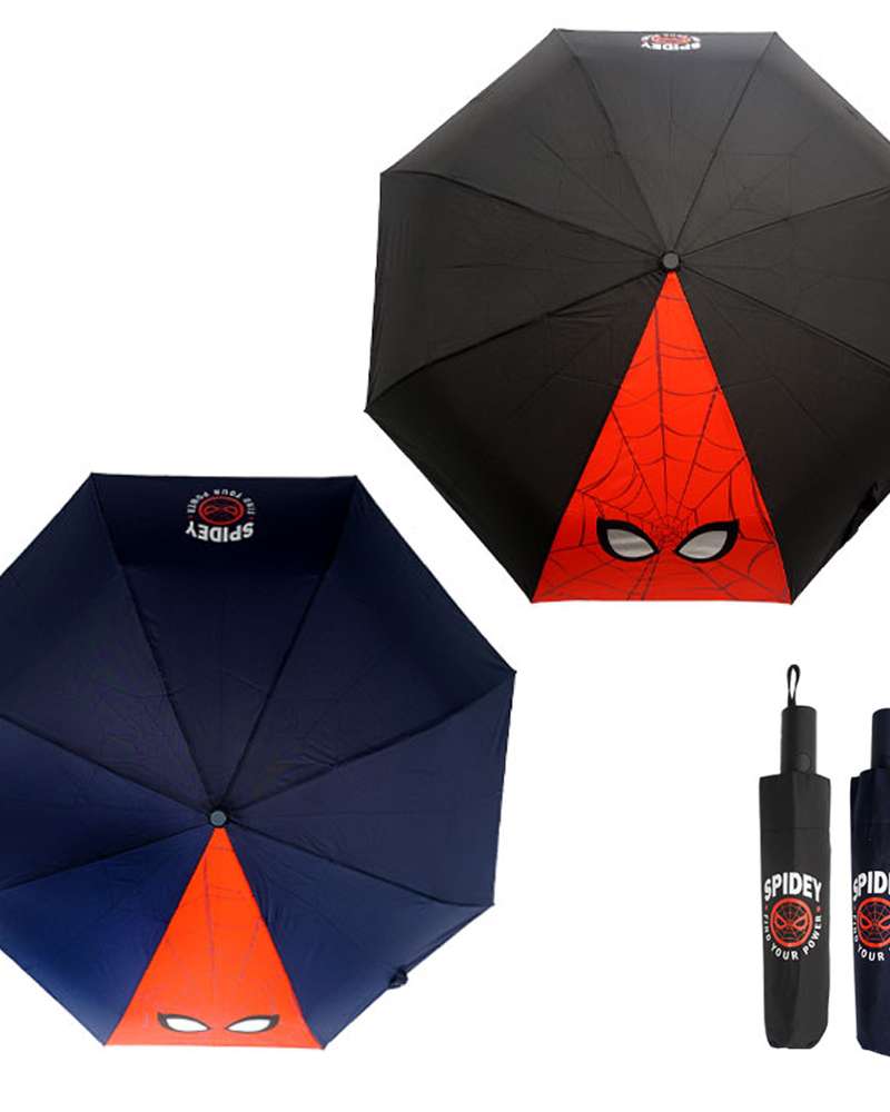 Spider-Man Spidey 55cm Safe 3-Fold Fully Automatic Umbrella (Random Shipment) 224065