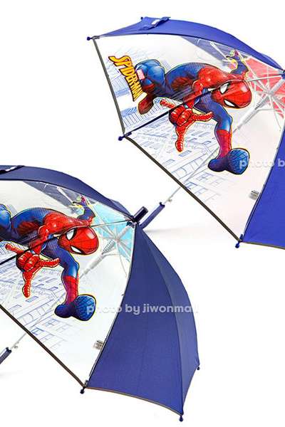スパイダーマン キャラクター フライング 47cm 長傘（ランダム発送）224010