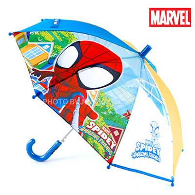 Spider-Man Character Big Head 40cm Umbrella (Sky Yellow) 224201
