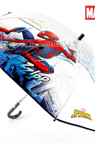 スパイダーマン キャラクター インダーシティ 53cm POE 傘（ネイビー） 224096