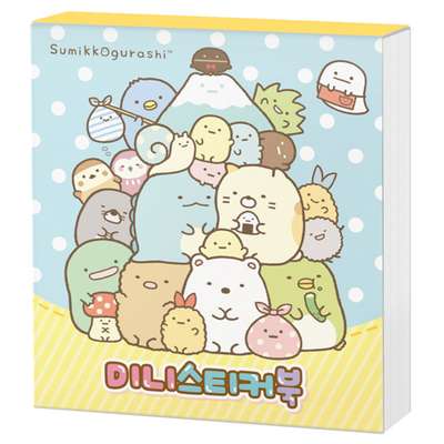 Sumikko Gurashi Character Mini Sticker Book 154826