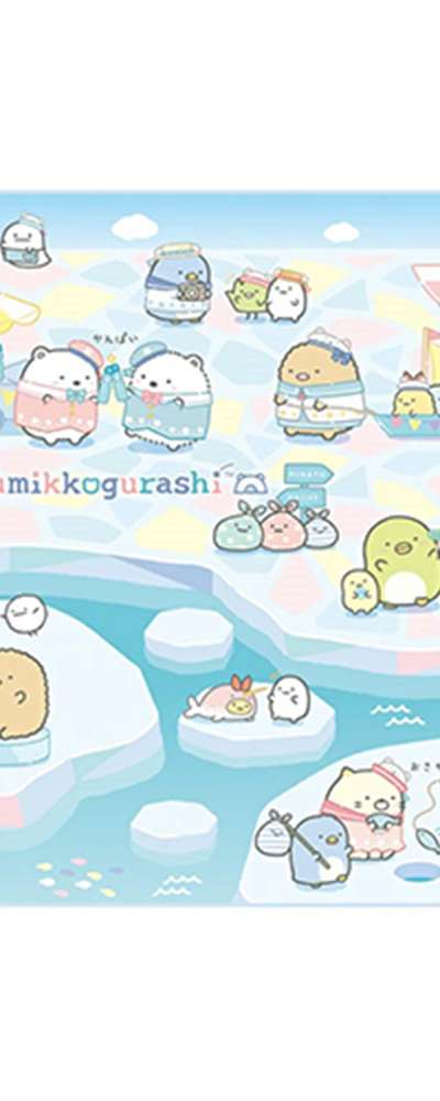 すみっコぐらし しろくま キャラクター 携帯用ピクニックマット 1人用 レジャーシート 691782