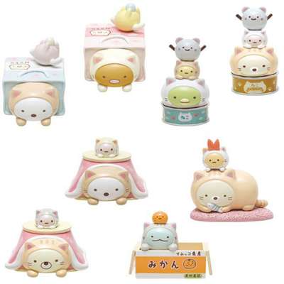 Sumikko Gurashi Character Figure Collection (Pocapoca Neko Biyori) (Random Assortment)