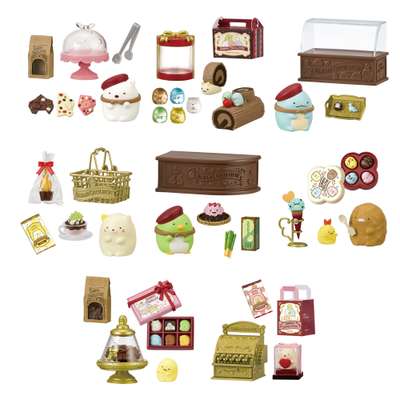 Sumikko Gurashi Chocolatier Figure Miniature Box Set (Re-Ment) (Japan) 173511