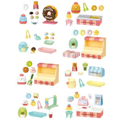 Sumikko Gurashi Donuts Shokugan Miniature Box Set (Re-Ment) (Japan) 173450