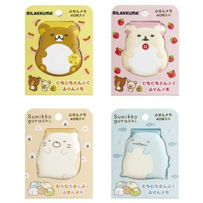 Rilakkuma Sumikko Gurashi Character Puffy Sticky Notes