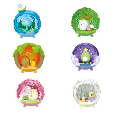 Sumikko Gurashi Happy Scenic Spot Figure Food Toy Miniature Box Set (RE-MENT) (Japan)