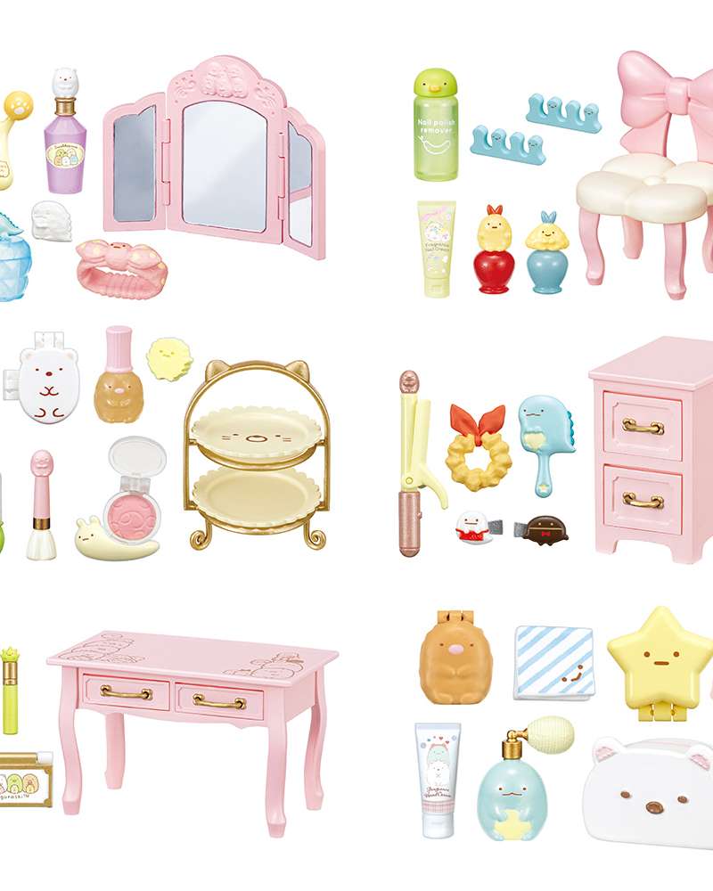 Sumikko Gurashi Makeup Dresser Figure Rement Miniature Box Set (Japan)