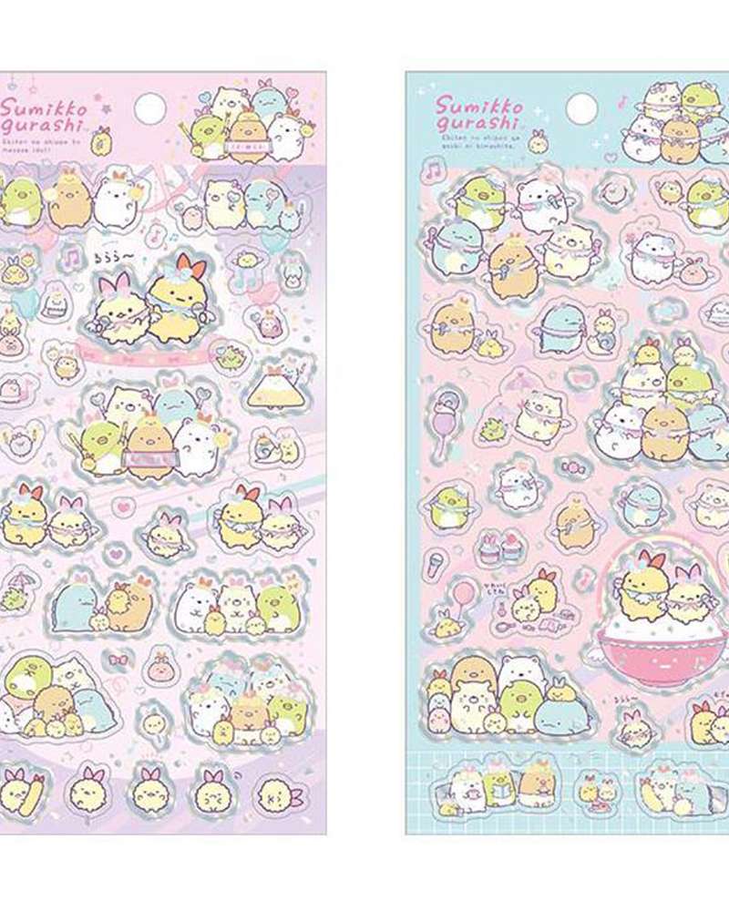 Sumikko Gurashi Character Sticker 2p Set (Angel Ebitten Idol) (Japan) 857888
