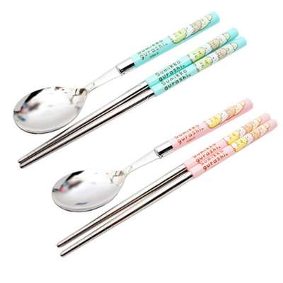Sumikko Gurashi Character Spoon and Chopsticks Slim Utensil Set 469549