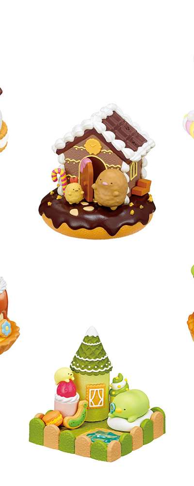 すみっコぐらし キャンディハウス フィギュア 食玩 ミニチュア ボックスセット(リーメント) (日) 173399