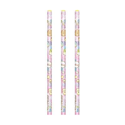 Sumikko Gurashi 2B Pencil 3-Piece Set (Pink Spring) (JP) 804806