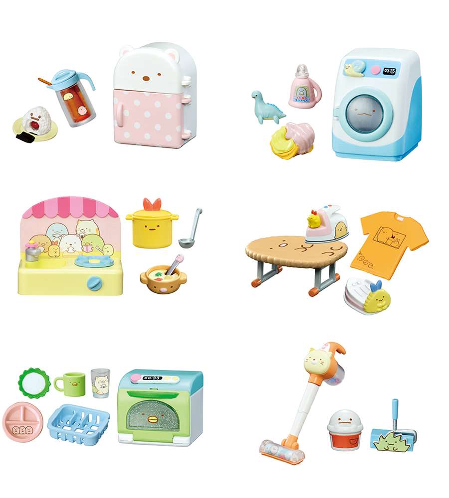 Sumikko Gurashi Sumiko Appliances Miniature Figure Box Set by RE-MENT (Japan) 173252