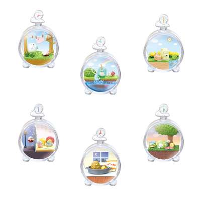 Sumikko Gurashi Terrarium Sumiko's Daily Life Blind Box Miniature Set (Re-Ment) (Japan) 173191