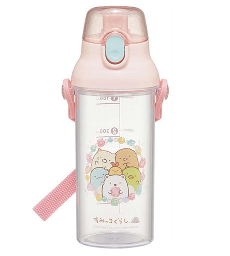 Sumikko Gurashi Character One-Touch Clear Water Bottle (Japan) 653193