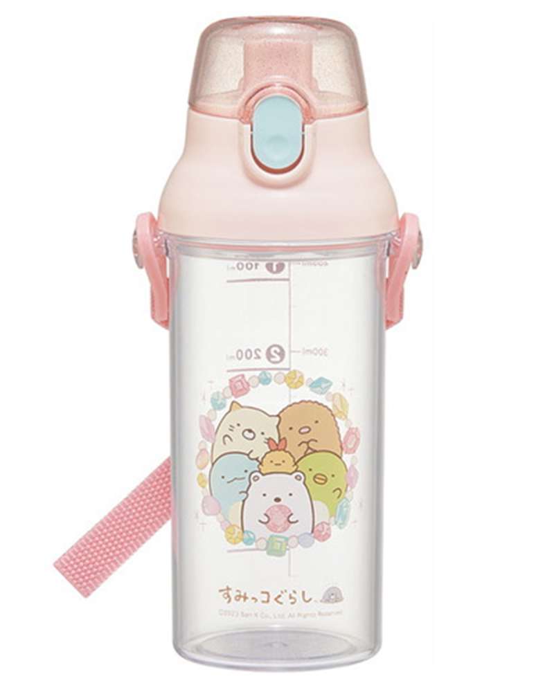 Sumikko Gurashi Character One-Touch Clear Water Bottle (Japan) 653193