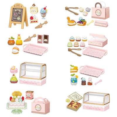 Sumikko Gurashi Cake Shop Food Miniature Box Set (Re-Ment) (Japan) 173238