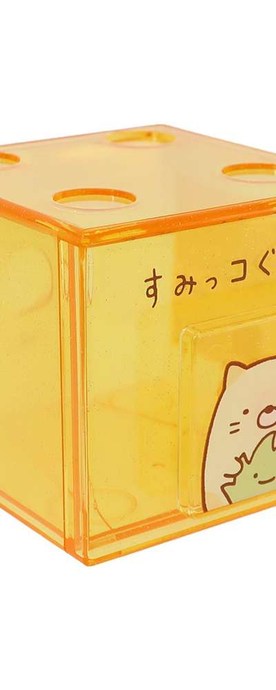 すみっコぐらし ネコ キャラクター クリア ミニ スタック 整理箱 収納箱(日) 559632