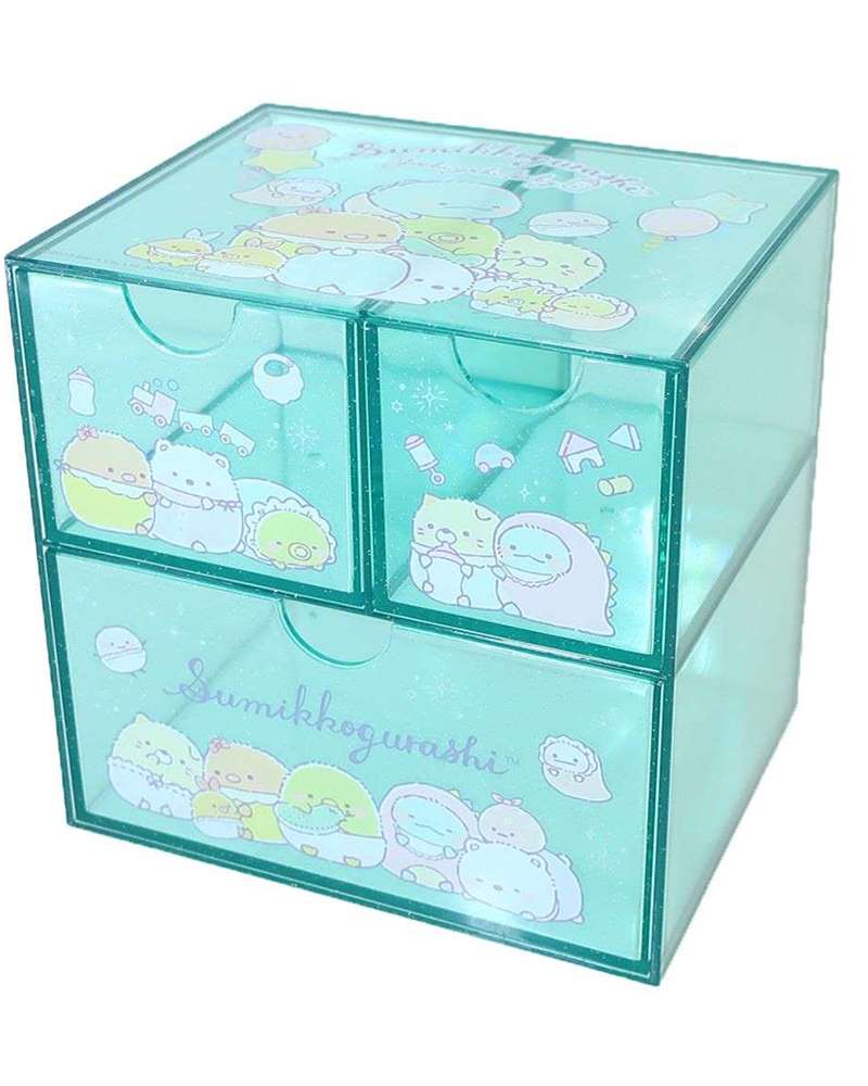 Sumikko Gurashi Character Mint Mini Desk Storage Box (2023)