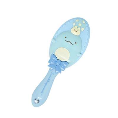Sumikko Gurashi Character Cubic Design Cut Hair Brush Comb (Tokage Blue) (Japan) 143804