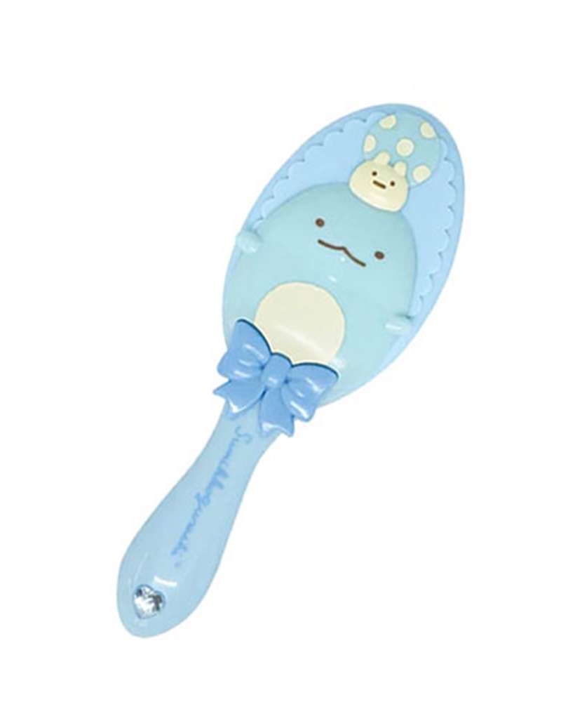 Sumikko Gurashi Character Cubic Design Cut Hair Brush Comb (Tokage Blue) (Japan) 143804