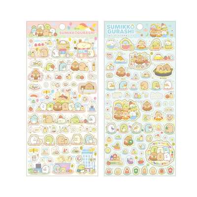 Sumikko Gurashi Character Sticker 2-Piece Set (Food Kingdom) (Japan) 826167
