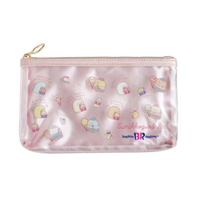 Sumikko Gurashi Character Clear Stitched Pencil Pouch (Baskin-Robbins 31) (Japan)