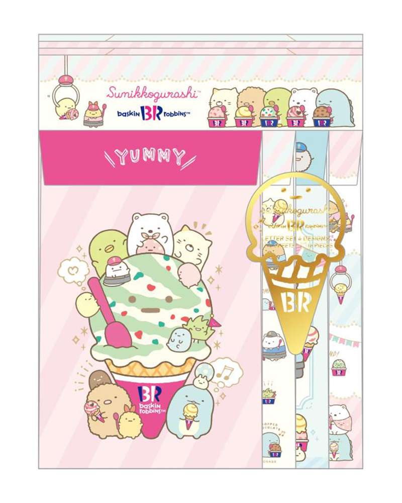 Sumikko Gurashi Character Stationery Set (Baskin Robbins 31) (Japan) 815765