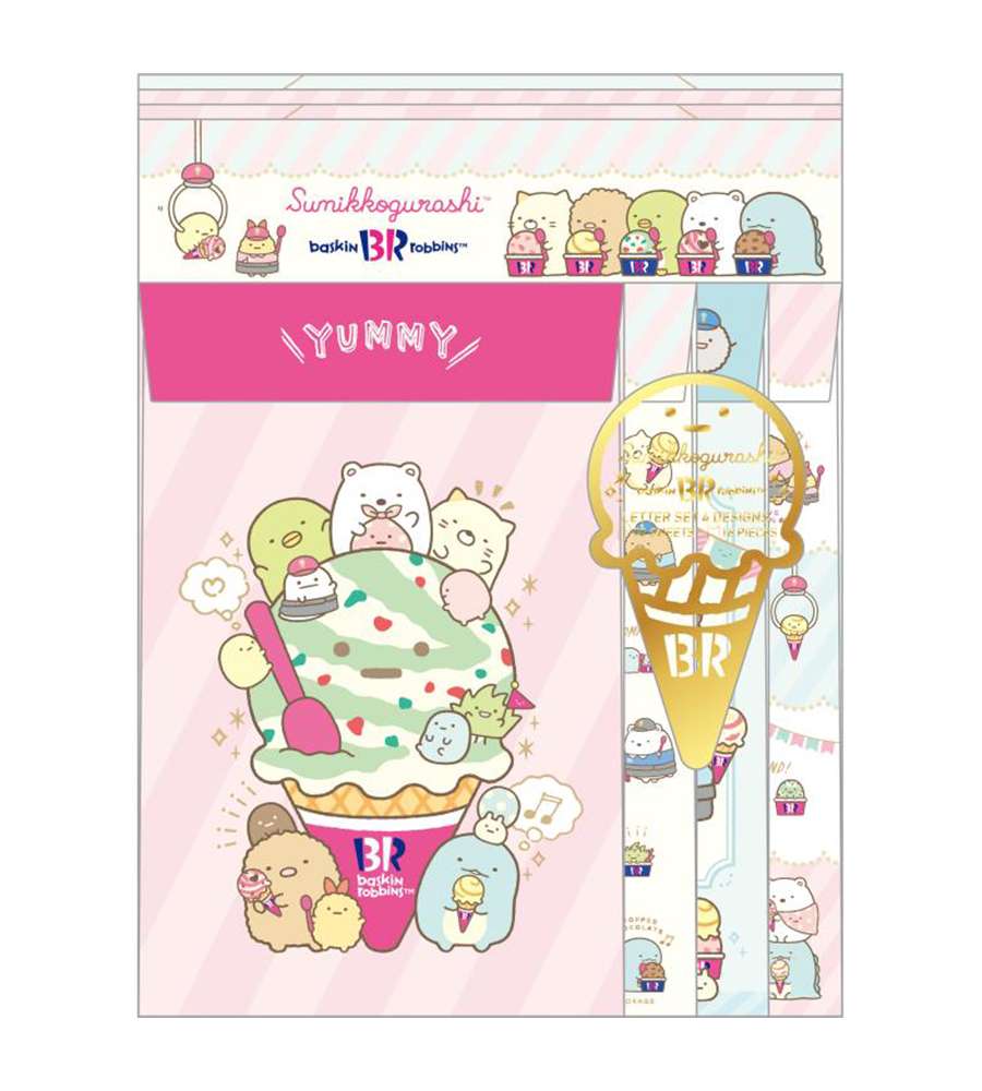 Sumikko Gurashi Character Stationery Set (Baskin Robbins 31) (Japan) 815765
