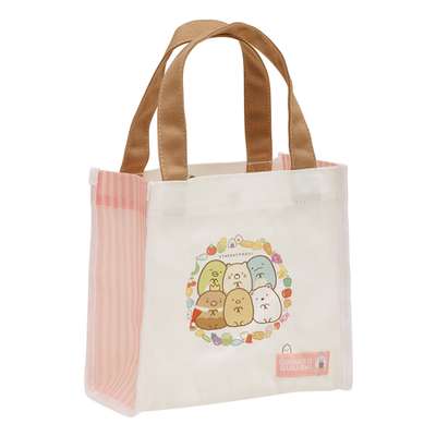 Sumikko Gurashi Character Square Tote Bag Eco Bag (Tabemono Kingdom)