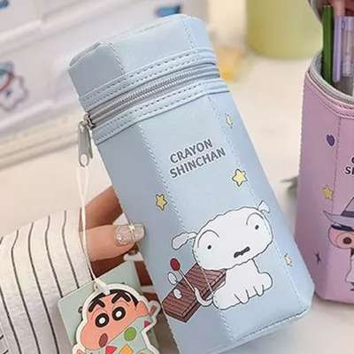 Crayon Shin-chan Character Pencil Case Pen Pouch (Whitey)