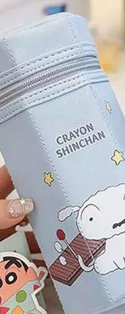 クレヨンしんちゃん キャラクター筆箱 ペンポーチ(白い犬)