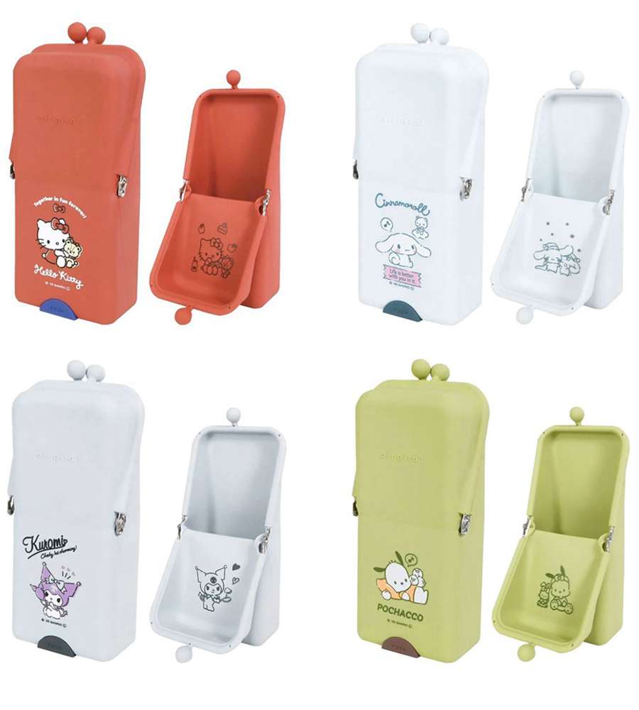 Sanrio Character Airpita Silicone Pen Case Pencil Pouch (Japan)