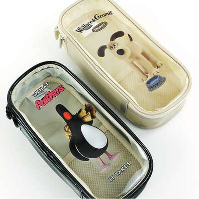 Wallace & Gromit Character Transparent Pouch Case Pen Pouch (Random Dispatch) 688238
