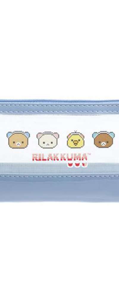 リラックマ キャラクター ペンポーチ ぬいぐるみ筆箱（ゲーミング）