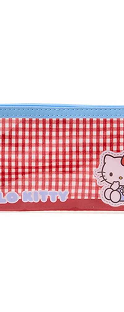 ハローキティ キャラクター クリアペンケース 筆箱 ポーチ(日) 642361