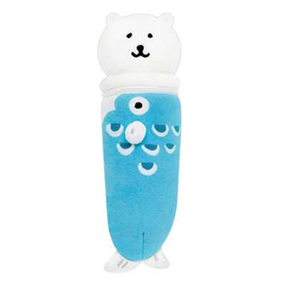 Damgom Character Plush Pencil Case Pouch (Blue) 975099