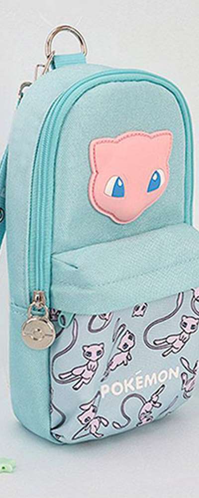 ポケットモンスター ミュウ キャラクターカラー ポケット ポーチ 縫製筆入れ 778194