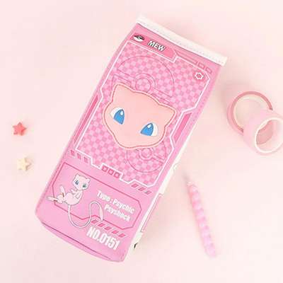 Pokémon Mew Character Milk Carton Pouch Plush Pencil Case 778224