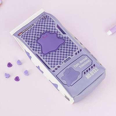 Pokémon Ditto Character Milk Carton Plush Pouch Pencil Case 778231