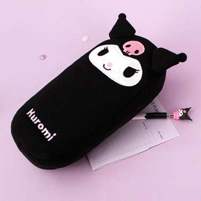 Kuromi Character Face Pouch (Black) 770709