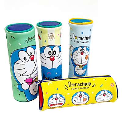 Doraemon Character Cylindrical Plush Pencil Case (Random Dispatch) 131306