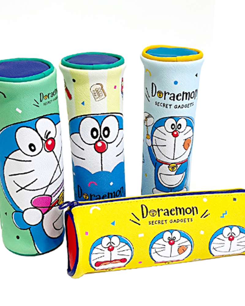 Doraemon Character Cylindrical Plush Pencil Case (Random Dispatch) 131306