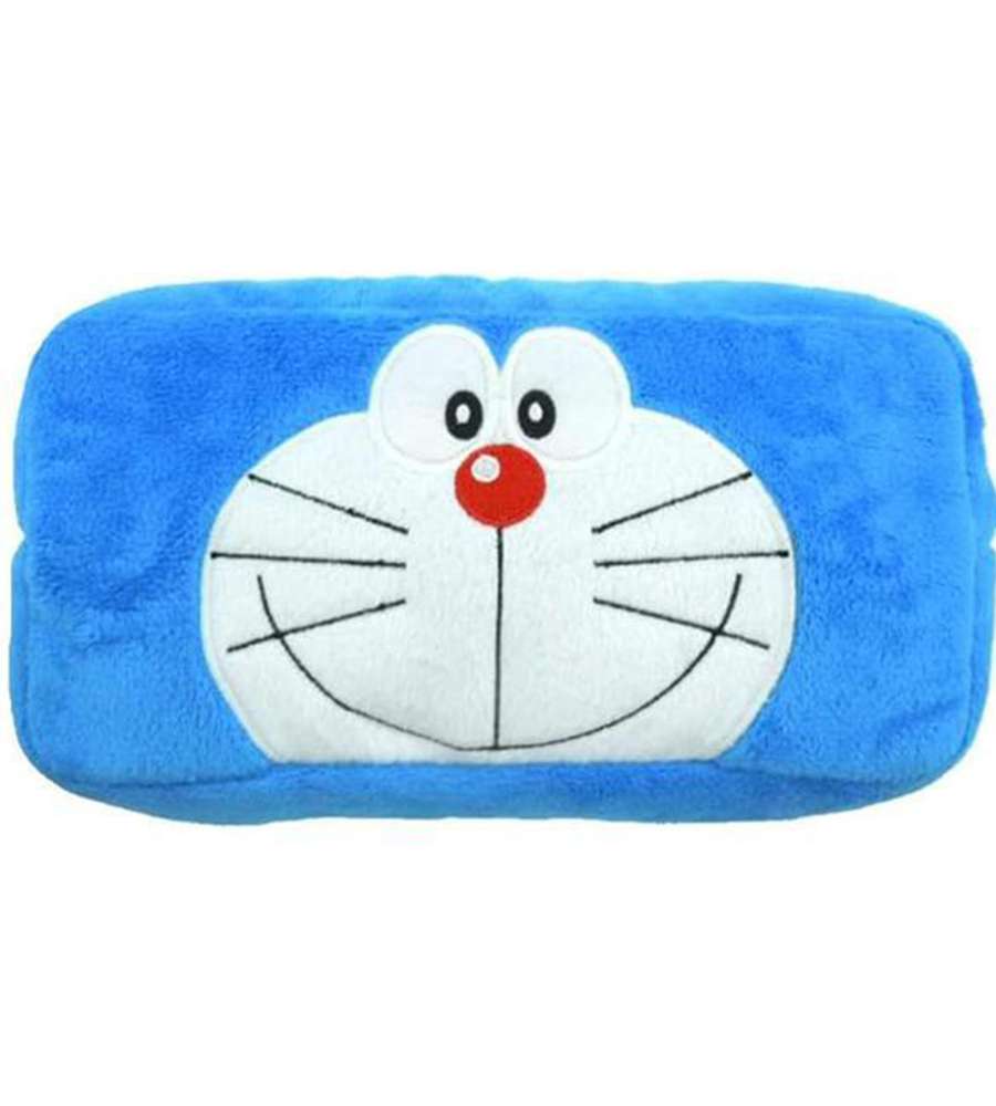 Doraemon Character Square Plush Pencil Case Pouch