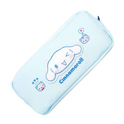 Cinnamoroll Character Face Applique Pencil Case Pouch 048616