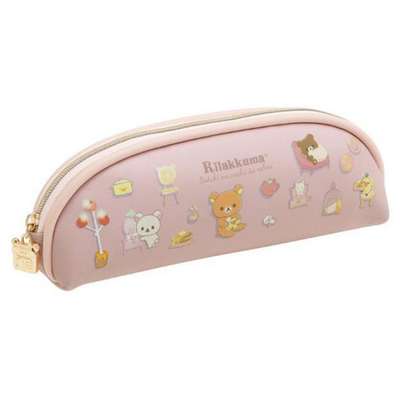 Rilakkuma Character Pen Pouch Plush Pencil Case (Cool House)