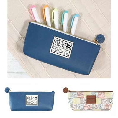 Miffy Character Plush Pen Pouch (Miffy and Animal Friends)
