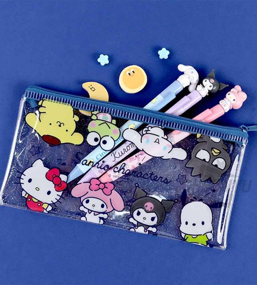 Sanrio Character Glitter Slim Pouch (Copycat) 527080