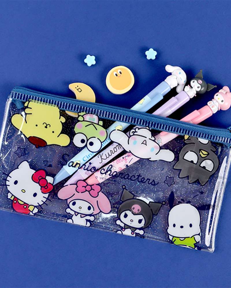 Sanrio Character Glitter Slim Pouch (Copycat) 527080