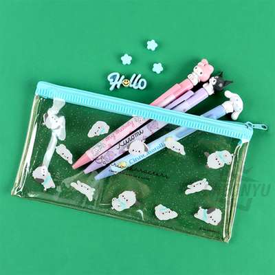 Sanrio Character Glitter Slim Pouch (CHILLTIME) 527097